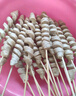 悅味紀(jì) 手工大面筋串1kg 共20支 0脂 竹簽烤串 露營(yíng)燒烤食材 半成品速食 曬單實(shí)拍圖