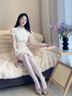 CARESS & KUDOS商場(chǎng)同款官方小ck銀色細(xì)高跟鞋女2025新款情人節(jié)成人生日禮物婚鞋 銀色 7.5cm -（舒適羊皮墊） 35 曬單實(shí)拍圖