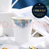 瑞玖（RUIJIU）骨瓷馬克杯創(chuàng)意描金辦公杯大容量早餐杯水杯牛奶咖啡杯骨瓷禮品杯 藍(lán)顏知己骨瓷描金馬克杯 400ml 曬單實(shí)拍圖