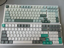 RK ROYAL KLUDGE R98三模機(jī)械鍵盤無線藍(lán)牙有線電競(jìng)游戲電腦辦公客制化熱插拔98鍵側(cè)刻女生打字煙雨軸V2 空青-煙雨軸V2-三模 曬單實(shí)拍圖