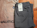 諾帝卡（NAUTICA）【商場(chǎng)同款】秋冬新款防輕濺水溫暖舒適休閑褲女43PO03 黑色0TB M 曬單實(shí)拍圖