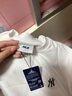 MLB短袖男女情侶百搭休閑經(jīng)典純色T恤25春季新款3ATSB0153-50WHS-M 曬單實(shí)拍圖