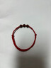 普陀山本命年手繩朱砂轉運珠2026馬年女紅繩手鏈男好運超細手工編織繩 【手鏈】（女款--酒紅繩） 曬單實(shí)拍圖