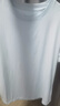 十如仕短袖男女款t恤涼感高端100支紗吸濕速干透氣柔軟春夏通勤休閑 T20 淺藍色 S 曬單實(shí)拍圖