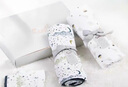 nest designs新生兒紗布包被大方巾 嬰兒用品蓋毯 寶寶四季浴巾包巾襁褓巾包單 【禮盒+禮袋】初雪+幸運(yùn)鵝S碼 曬單實(shí)拍圖
