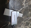 閃迪（SanDisk）128GB Type-C USB3.2 手機U盤(pán)DDC4 讀速高達400MB/s 自動(dòng)備份 手機電腦兩用 金屬雙接口大容量?jì)?yōu)盤(pán) 曬單實(shí)拍圖