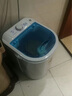 小鴨小型洗衣機(jī)迷你嬰兒童內(nèi)衣褲單筒桶家用半全自動(dòng)洗衣洗脫一體宿舍 XPB45（小鴨升級(jí)加厚筒壁+金鉆電 曬單實(shí)拍圖