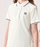 英氏（YEEHOO）女童t恤兒童短袖上衣服夏季裝休閑學(xué)院風(fēng)polo衫2025新款中大童裝 經(jīng)典學(xué)院-白色 【5A抗菌&涼感】 170 cm【順豐包郵&極速達】 曬單實拍圖