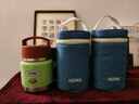 膳魔師（THERMOS）兒童復(fù)古316L不銹鋼寬口保溫燜燒杯燜燒罐食物罐帶餐包餐勺TCFG 曬單實(shí)拍圖