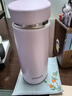 虎牌日本TIGER虎牌夢(mèng)重力保溫杯超輕女便攜迷你原裝本土杯子 MMZ-K035 霧粉色日本本土版抗菌加工350ml 曬單實(shí)拍圖