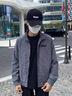 森馬男士夾克春秋款潮牌寬松翻領(lǐng)休閑衣服秋季薄款2025新款燈芯絨外套 M883深灰. M 曬單實(shí)拍圖