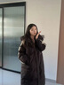 鴨鴨羽絨服女長(zhǎng)款過(guò)膝2025冬季新款韓版時(shí)尚加厚保暖戶外運(yùn)動(dòng)極寒外套 白色 M (160) 曬單實(shí)拍圖