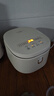 美的（Midea）電飯煲3-4人電飯鍋4L銀鉆內(nèi)膽12大菜單頂置觸控屏家用智能微壓電飯煲MB-AFB4041RL 曬單實(shí)拍圖