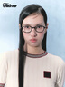 Fakeme2025超輕板材β鈦拼接光素顏鏡復古圓框書(shū)呆子可配近視男女 Kate DEM【玳瑁色】 曬單實(shí)拍圖