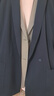 OVV2024春夏新款女裝修身一?？燮今g領(lǐng)簡約單件西服外套 藏青（凈色）06 XL 曬單實拍圖