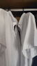 啄木鳥(niǎo)伴郎服套裝白襯衫兄弟團衣服結婚西裝禮服男西服馬甲三件套西裝 黑色西褲+短袖襯衫 3XL 曬單實(shí)拍圖