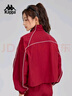 卡帕（Kappa）背靠背2025新款戶(hù)外運動(dòng)外套女款復古立領(lǐng)夾克開(kāi)衫上衣K0F42JJ01 曬單實(shí)拍圖