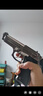 aqk伯萊塔m92全金屬玩具槍正品硬彈蛋高級手槍可發(fā)射1:1bb黃河牌 高定AQK92（鎢鋼色-標配） 曬單實拍圖