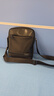 新秀麗（Samsonite）斜挎包精品男士單肩包超纖挎包時尚男包休閑實用TN5*09004黑色 曬單實拍圖