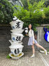 SNIDEL【搶先購】2025春夏百搭長(cháng)袖圓領(lǐng)絞花針織開(kāi)衫外套SWNT251189 白色 均碼 曬單實(shí)拍圖