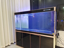 閩江（minjiang）大型魚(yú)缸客廳家用落地底過(guò)濾水族箱生態(tài)免換水辦公室風(fēng)水龍魚(yú)缸 黑色 180長(cháng)60寬160高【窄邊款】+688過(guò)濾套餐 曬單實(shí)拍圖