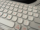 羅技（Logitech）POP ICON KEYS 泡泡鍵盤(pán) 藍牙辦公鍵盤(pán) 無(wú)線(xiàn)鍵盤(pán) AI便攜鍵盤(pán) 筆記本鍵盤(pán) 白色 曬單實(shí)拍圖