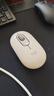 羅技（Logitech）時(shí)尚系列 POP MOUSE無(wú)線鼠標(biāo) 藍(lán)牙鼠標(biāo) 辦公鼠標(biāo)-煙云灰 曬單實(shí)拍圖