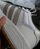 adidas ENTRAP美式校園風低幫運動板鞋少年感復古籃球鞋阿迪達斯 白/金色   38 曬單實拍圖