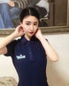 衫廿工作服定制印字印logo工衣訂制男女短袖polo文化衫班服t恤定做 藏青色 M 曬單實拍圖