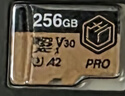 京東京造256GB TF內(nèi)存卡4K超高清京東京造金標(biāo)Pro系列存儲卡U3V30A2兼容無人機(jī)運(yùn)動相機(jī)讀速200MB/S 曬單實(shí)拍圖