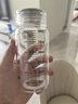 威爾基沖泡杯帶刻度牛奶杯可加熱水杯早餐杯便攜豆?jié){咖啡中藥奶粉玻璃杯 可加熱高硼硅杯+杯套300ml 1只 曬單實拍圖