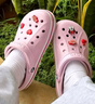 crocs卡駱馳貝雅卡駱班|205089 芭蕾粉-6TG 37/38(230mm)  曬單實拍圖