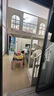 銳筑小戶型懸空高架床上床下空樹屋城堡兒童單上層復(fù)式二樓床loft組合 玫瑰金色（提供房高制作）圖案梯 1500mm*1900mm 曬單實(shí)拍圖