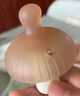 世喜牙膠嬰兒口欲期0-3-6個月以上小蘑菇防吃手寶寶安撫磨牙棒硅咬膠 曬單實拍圖