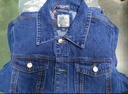 皮爾卡丹夾克男秋季柔軟時(shí)尚牛仔外套男牛仔衣BLY6010藍色2XL碼 曬單實(shí)拍圖