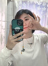 英愷達(dá) 適用蘋(píng)果14手機(jī)殼iPhone14保護(hù)套全包防摔男女款創(chuàng)意防摔保護(hù)殼貼皮彩繪綠底點(diǎn)贊小羊 曬單實(shí)拍圖