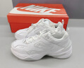耐克男子輕便老爹鞋冬季緩震支撐運動(dòng)鞋NIKE M2K TEKNO AV4789 101白色/白色/白金色 41 曬單實(shí)拍圖