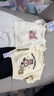幼悠女童寬松連體褲2024夏季女寶寶純色休閑卡通長褲兒童輕薄背心 背帶褲綠色（X3524） 100cm 曬單實(shí)拍圖