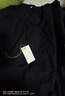 無(wú)印良品（MUJI）女式 強(qiáng)捻短袖罩衫 t恤上衣打底衫女款內(nèi)搭女裝25年夏季 BC2LLC5S 黑色 XL (165/92A) 曬單實(shí)拍圖