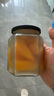 拜杰玻璃密封罐蜂蜜瓶可蒸煮燕窩分裝瓶果醬罐頭瓶380ml*6腌臘八蒜 曬單實(shí)拍圖
