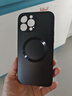 奶小鴨 【AG磨砂】適用蘋(píng)果13promax手機(jī)殼 iphone13promax保護(hù)套magsafe磁吸充電全包防摔男女款 石墨黑 曬單實(shí)拍圖