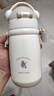 貝易（BEIE）音樂(lè )家兒童保溫杯寶寶吸管杯大容量嬰兒防嗆小學(xué)生水杯316L不銹鋼 曬單實(shí)拍圖