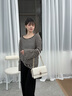 狄梵普女士包包女包2025新款斜挎小方包生日七夕情人節(jié)禮物送女友送老婆 白色【禮盒裝】 曬單實拍圖