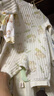 婧麒（JOYNCLEON）新生嬰兒衣服秋冬季初生寶寶連體衣純棉夾棉加厚哈衣爬服冬裝 抱抱熊 59cm 曬單實(shí)拍圖
