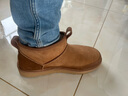 UGG秋季新款男士簡(jiǎn)約保暖經(jīng)典超短靴休閑雪地靴1174581CHE|栗色42 曬單實(shí)拍圖