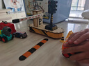 BURJUMAN道閘桿玩具兒童停車場欄桿小區(qū)放行桿起落升降桿收費站攔車桿路障 遙控款紅綠燈套 曬單實拍圖