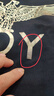 BOY短袖2025夏季新款經(jīng)典款燙金老鷹T恤男女情侶純棉寬松半袖衫 5853黑色 L (155-175斤穿) 曬單實(shí)拍圖