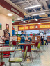 葉余港式茶餐廳小吃店餐飲桌椅組合工業(yè)風麻辣燙燒烤店不銹鋼桌椅商用 加厚升級款天壇椅 紅色【納帕皮/ 港式桌椅組合【工廠直銷】 曬單實拍圖