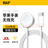 W&P適用于蘋果手表充電器編織線apple iwatch磁吸Type-C口5w快充底座ultra2/s10/9/8/7/6/5/SE 曬單實(shí)拍圖
