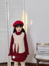G.DUCKKIDS小黃鴨拜年服女童連衣裙冬季兒童過(guò)年喜慶裙子女寶寶冬裝新年衣服 毛衣裙子套裝 110 建議4~5歲【100-110cm】cm 曬單實(shí)拍圖